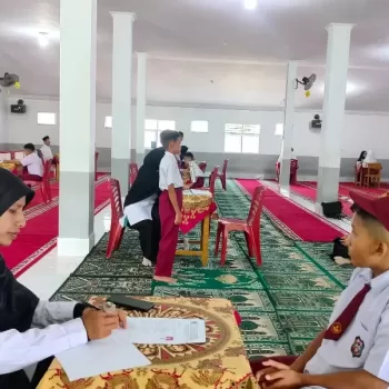 MTsN 1 Agam Gelar Seleksi PMBM Jalur Prestasi, 60 Siswa Ikut