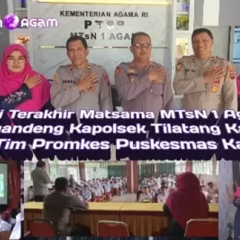 Hari Terakhir Matsama TP. 2024/2025 , MTsN 1 Agam Gandeng Ka