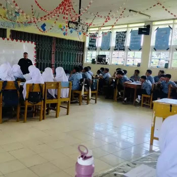 MM Course Gelar Try Out TKA di MTsN 1 Agam: Wujud Kolaborasi