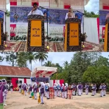 Pembukaan Gebyar Bukareh Ke-13 Tahun 2025 di MTsN 1 Agam Mak