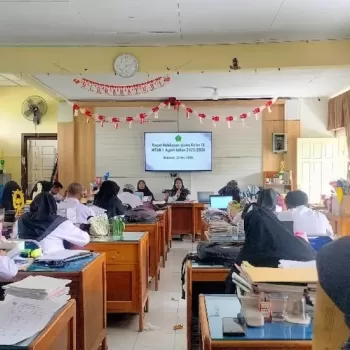 MTsN 1 Agam Gelar Rapat Kelulusan Siswa Kelas IX Tahun Pelaj