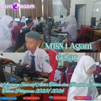 MTsN 1 Agam Gelar Asesmen Sumatif Akhir Tahun dan Penilaian 