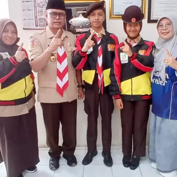 Kontingen Pramuka MTsN 1 Agam Ikuti Pelepasan Resmi Jamnas X