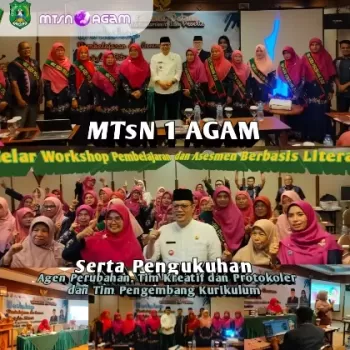 MTsN 1 Agam Gelar Workshop Pembelajaran dan Asesmen Berbasis