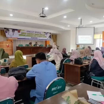Ikuti sosialisasi GPBLHS, MTsN 1 Agam Mantapkan Langkah Menu