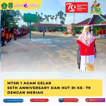 Agustus ini, MTsN 1 Agam Gelar Peringatan MTsN 1 Agam 56 th 