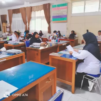 MTsN 1 Agam Laksanakan Asesmen Madrasah (AM) Kelas IX Tahun 