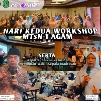 Hari Kedua, MTsN 1 Agam Melanjutkan Workshop dengan Materi M