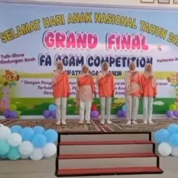 Tim Jingle MTsN 1 Agam Raih Juara Harapan 2 pada Grand Final