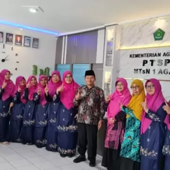 PTSP MTsN 1 Agam Diresmikan oleh Kankemenag Kabupaten Agam